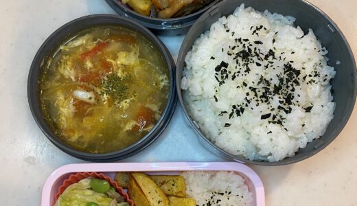 今日も気楽な豚みそ焼きお弁当♪